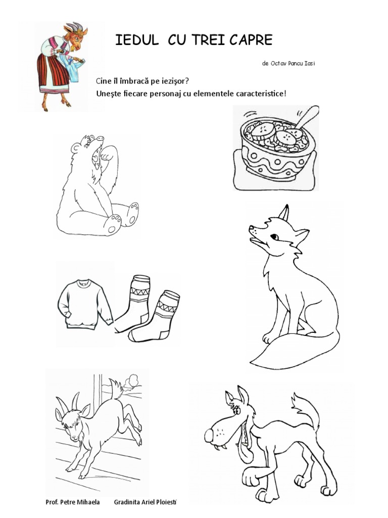 1 Iedul Cu Trei Capre