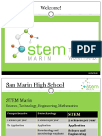 Stem Marin 8th Grade Family Night