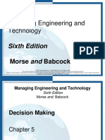 Managing Engineering and Technology: Sixth Edition