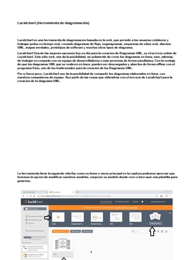 Guía para Usar Lucidchart en UML | PDF