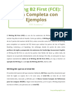 Writing B2 Guía Con Ejemplos