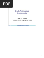 Oracle Architectural Components PDF