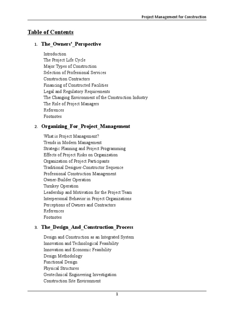 Construction Project Management Guide | PDF | Loans | Mortgage Loan