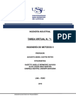 Tarea Virtual N.°1 Ing. Metodos