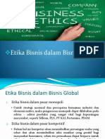  Etika Bisnis Dalam Bisnis Global