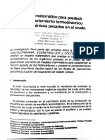 Modelo Matematico para La Termodinamica