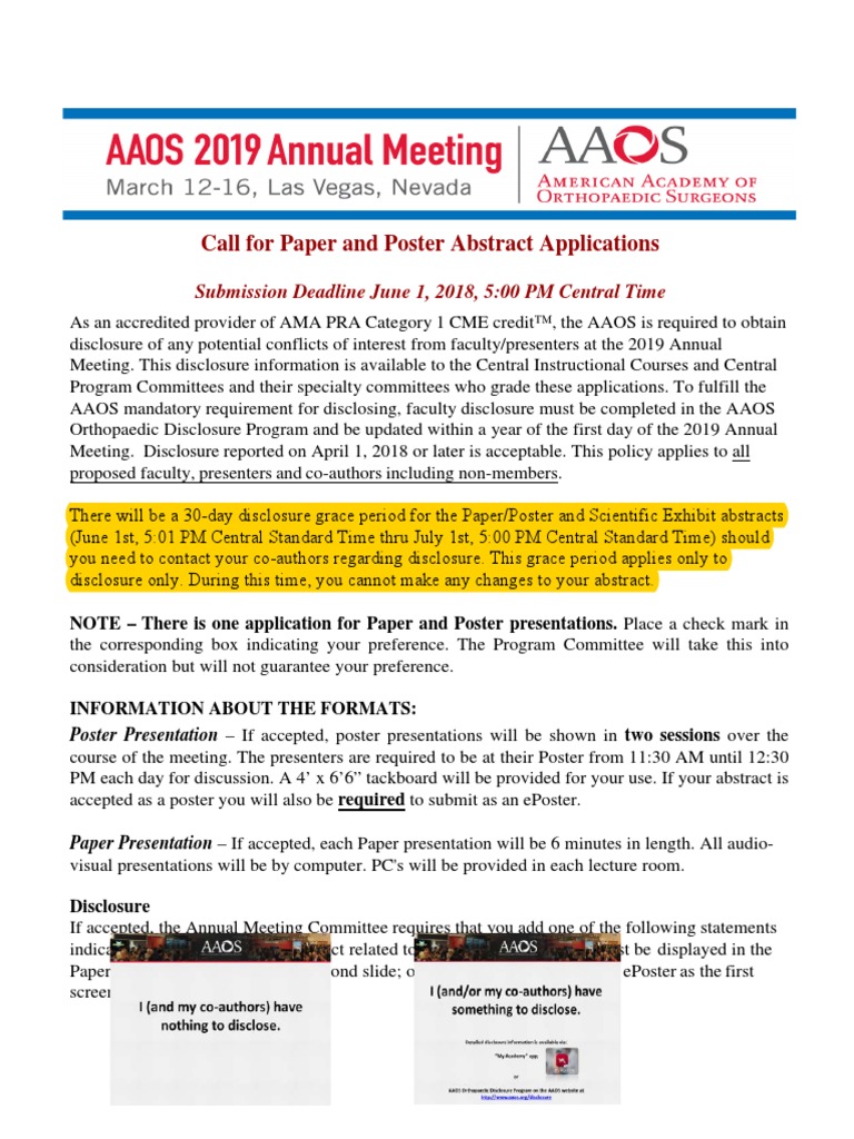 Your Aaos Abstract From Rejection To Publication - azl3aoy