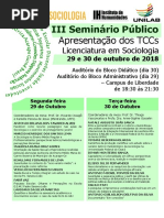 III Seminário Público Socio TCC