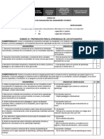 Ficha de Evaluacion