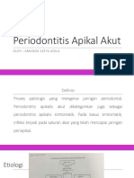 Periodontitis Apikal Akut