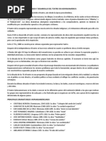 Origen y Desarrollo Del Teatro en Hispanoamerica