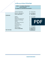 Financial Planning and Analysis: The Master Budget