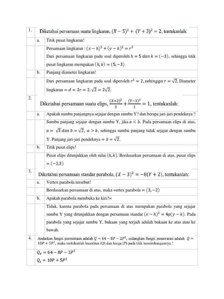 Diskusi 5 Matematika Ekonomi 031470368 Pdf