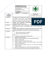 Sop Penggunaan Alat Pelindung Diri (Apd)