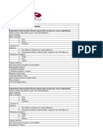 Dependent - Checklist Swift Technology