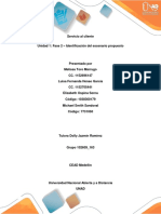 Fase 2 - Identificación Del Escenario Propuesto - Servicio Al Cliente - Trabajo Colaborativo