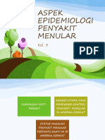 Kel. 3 ASPEK EPIDEMIOLOGI PENYAKIT MENULAR