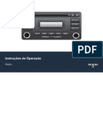 Instruções de Operação Do Rádio PDF