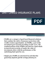Unit Linked Insurance Plans