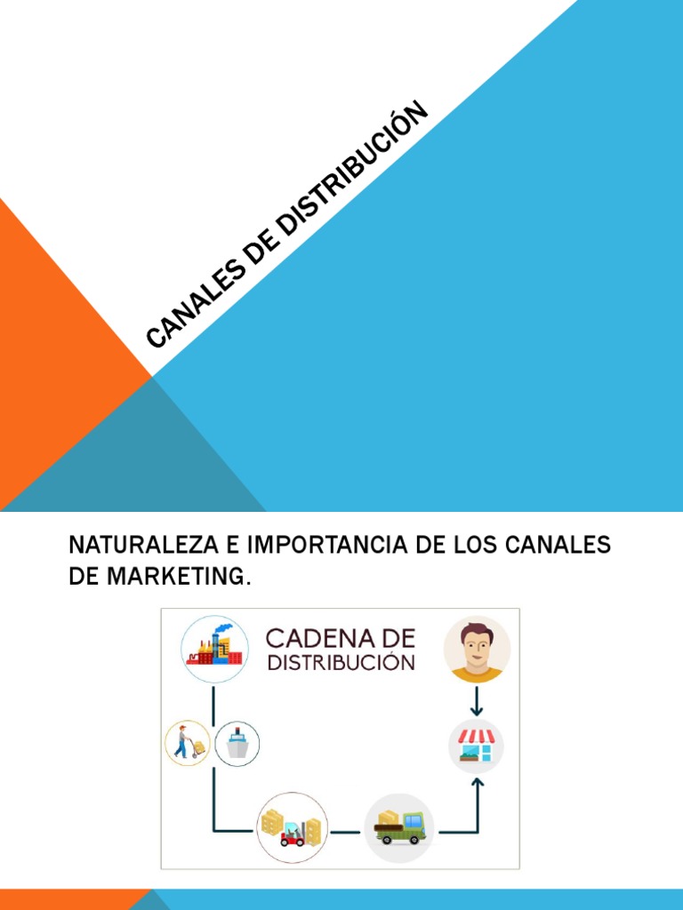 Canales de Distribución | PDF | Marketing | Mercado (economía)