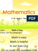 06-04-2018 (Math) Visualizes and Represents Numbers From 0 to 100 Using a Variety of Materials 2