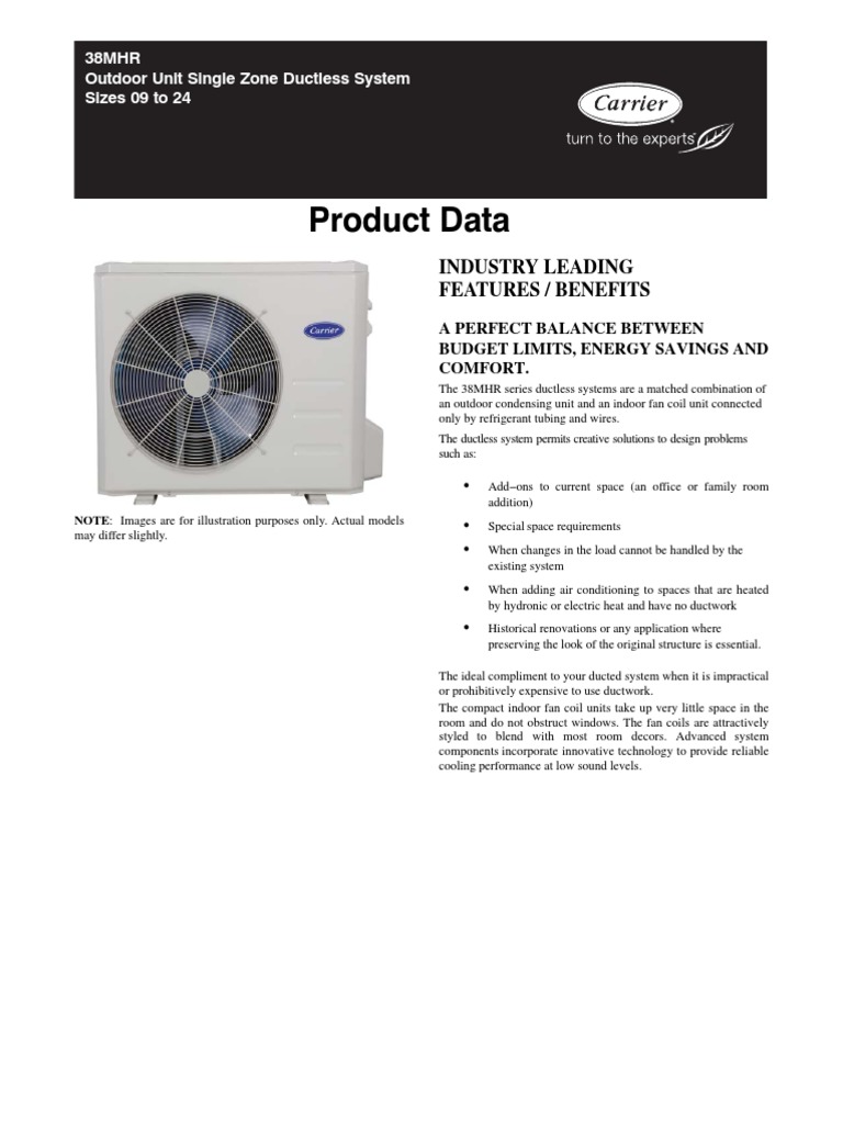 Carrier 38mhrc18a - 3 Article 1490986726820 en Ss | PDF | Air Conditioning  | Thermodynamics