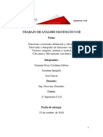 Analisis Matematico III Vectores