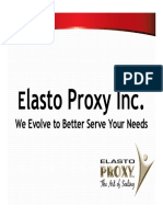 Elasto Proxy Custom Rubber Component Manufacturer