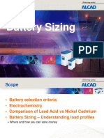 Alcad Battery Sizing Basics