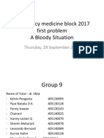 Emergency Medicine Block: A Bloody Situation