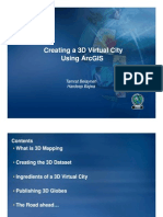 Creating A 3d Virtual City Using Arcgis