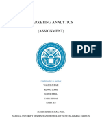 Marketing Analytics (Assignment) : Contributor & Author
