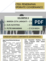 Penerapan GCG Kelompok 6