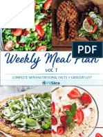 Weekly Meal Plan Vol1 PDF