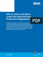 GPs Data Controllers Under GDPR