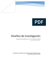Diseños de Investigación - 1º Fisio Mañana (Inma, Patricia, Rebeca, Roxana y Pau)
