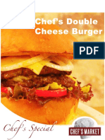 Chef's Double Cheese Burger