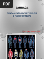 Temas 1 e 2 - Intro Microscopia e Tecido Epitelial