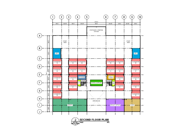 Second Floor Classroom Layout | PDF