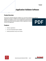 Trusted Toolset Application Validator Software Package