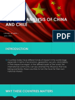 Country Analysis of China and Chile: Lozares, Lee Derek L. Uchi, Kris T