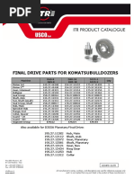 Komatsu Final Drive Km04fd-1105