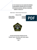 Evaluasi Rencana Tata Ruang Wilayah Kabupaten Brebes PDF