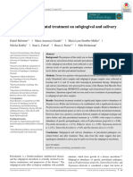 Influence of Periodontal Treatment On Subgingival and Salivary Microbiotas