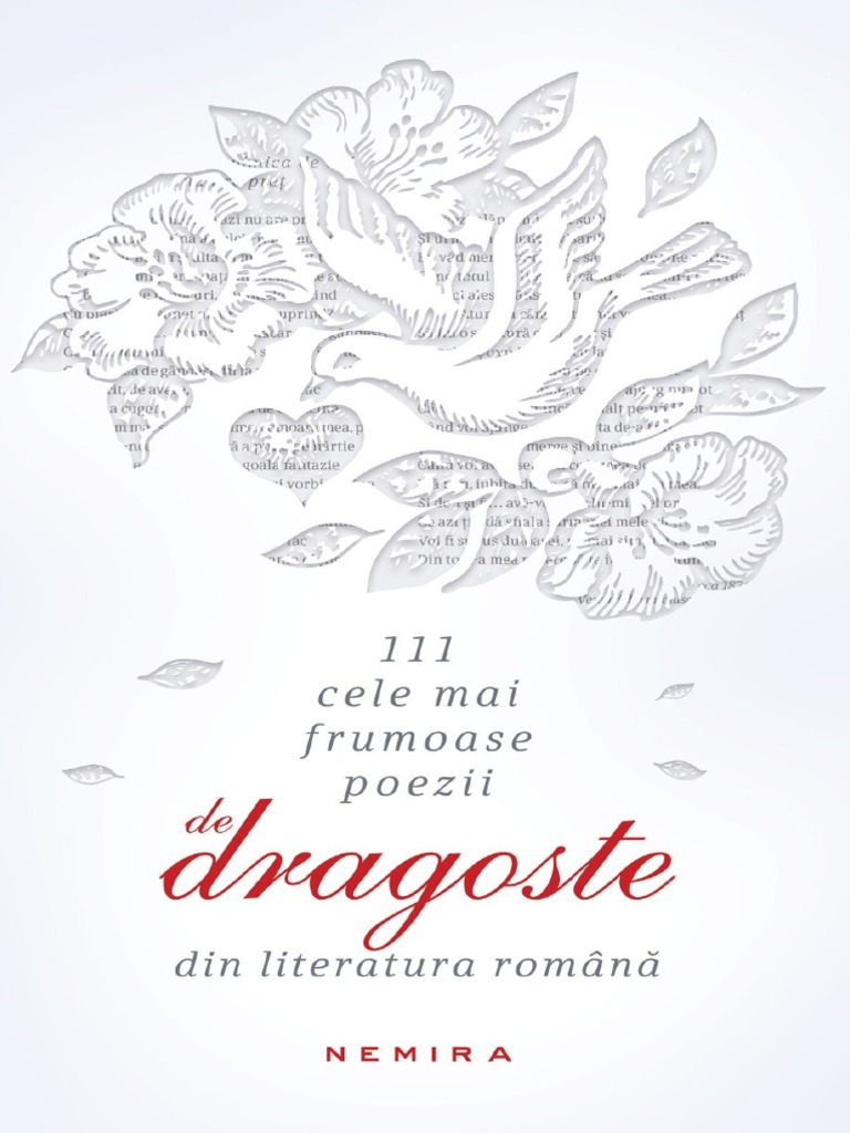 111 Cele Mai Frumoase Poezii de Dragoste Din Literatura Romana