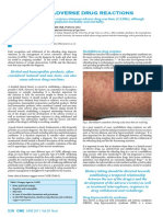 Cutaneous Adverse Drug Reactions