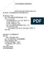 Detect Face With Opencv and Python 3.6