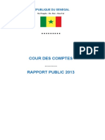 Cour des comptes. Rapport Public 2013