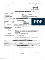 Material Safety Data Sheet for Alodine 1000 RTU