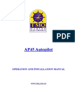 Install and Operate the TMQ AP45 Autopilot